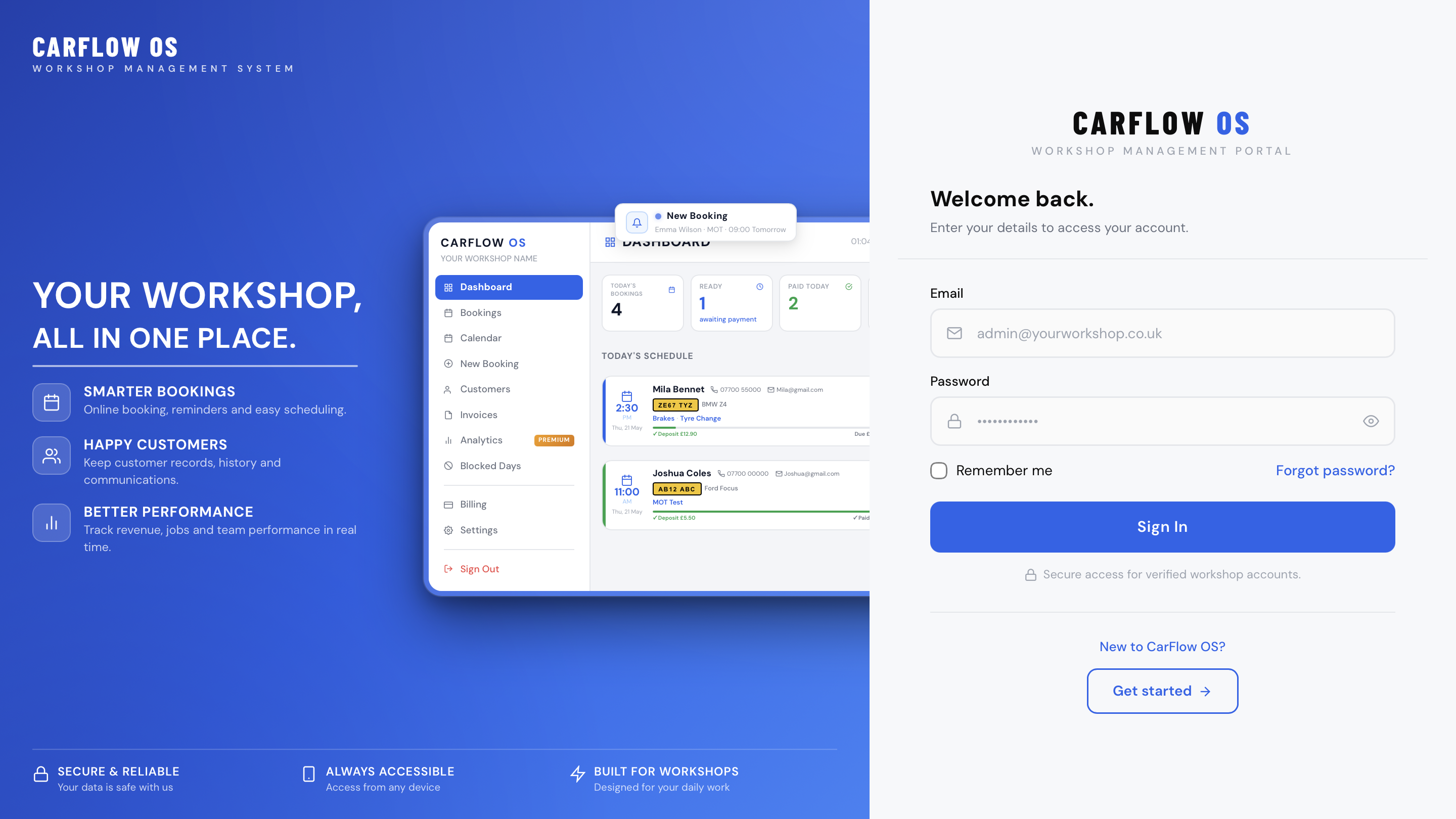 CARFLOW OS preview